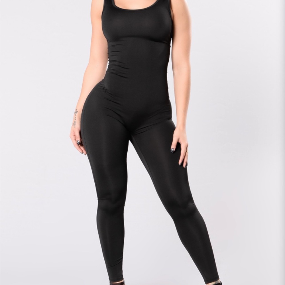 Black jumpsuit
